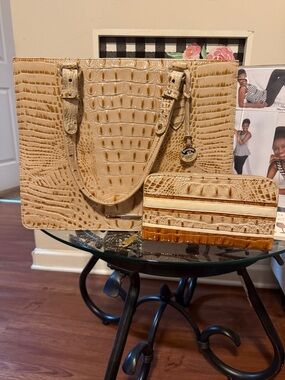 Brahmin Camille w/Suri Wallet